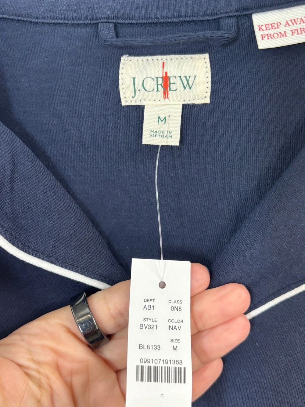J.Crew Pajama set in cotton-blend jersey